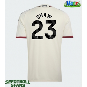 Manchester United Luke Shaw #23 Tredje Tröja 2026-27 Kortärmad